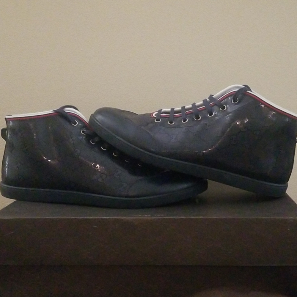 Authentic Gucci High Top Sneakers